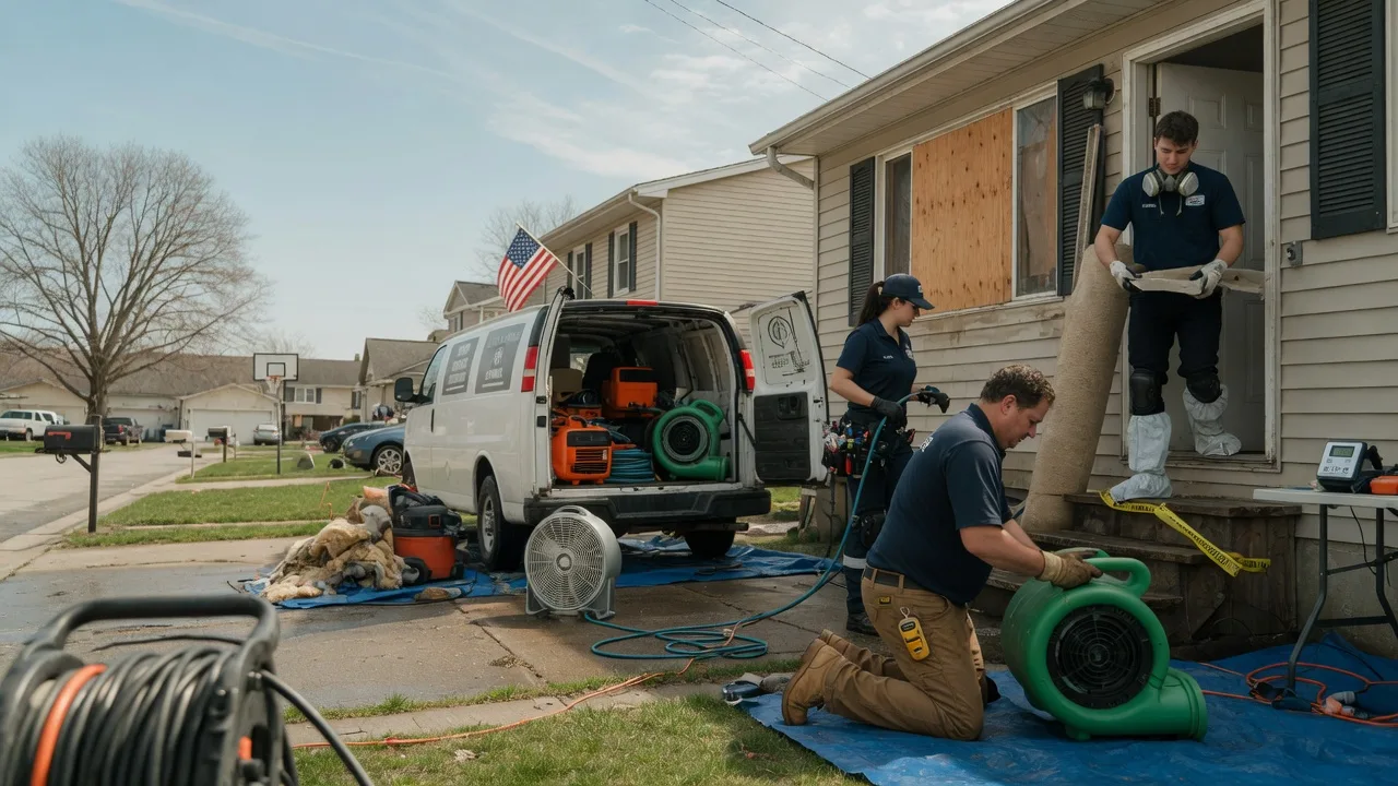 Water Damage Restoration in Cotton, MN near me